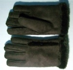 winter fur gloves