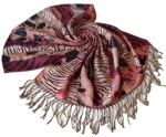 jacquard acrylic scarves